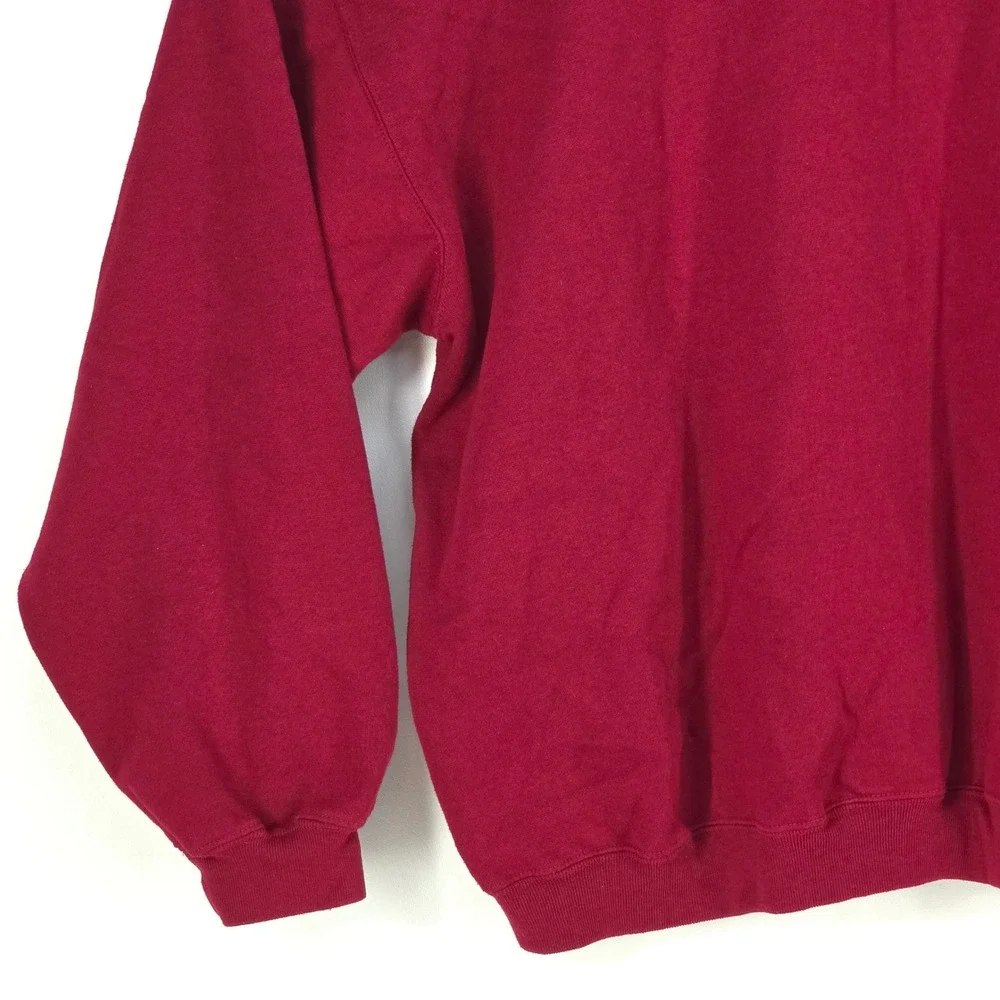 Ivy Club Classics Golf Crewneck‎ Mens XL Maroon 90s Embroidered Retro Throwback